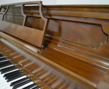 Yamaha walnut console piano